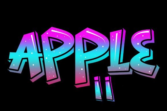 Apple II: The Bold Display Font for Handmade Creators