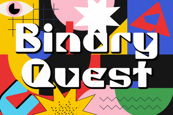 Binary Quest: The 80s-Style Typeface That Powers Retro Campaigns