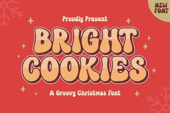Bright Cookies: The Jazzy Display Font for Festive Crafts