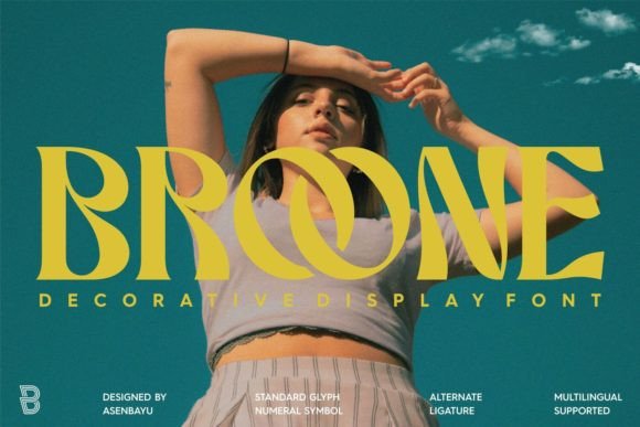 Broone Typeface: The Perfect Display Font for Small Business Branding