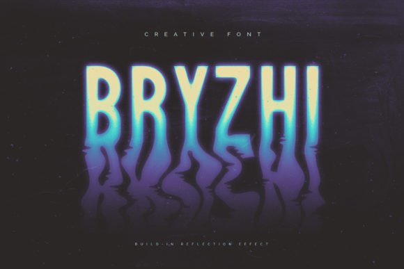 Bryzhi: The Liquid Display Font for Bold Small Business Branding