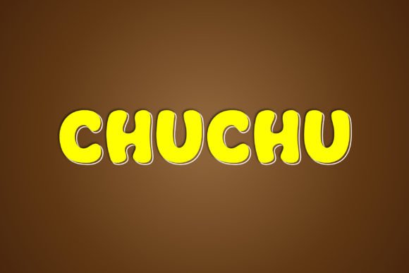 Chuchu: A Gothic-Crafted Display Font for Creative Crafts