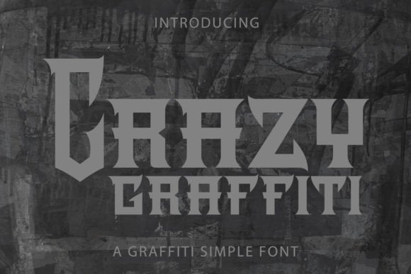 Crazy Graffiti: The Bold Display Font That Transforms Web Design
