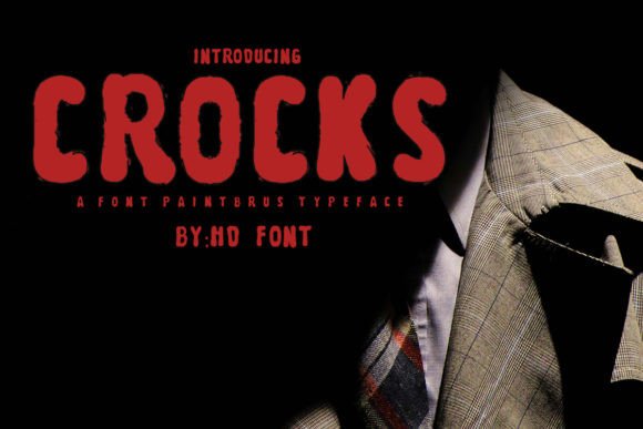 Crocks: The Bold Display Font for Modern Editorial Design