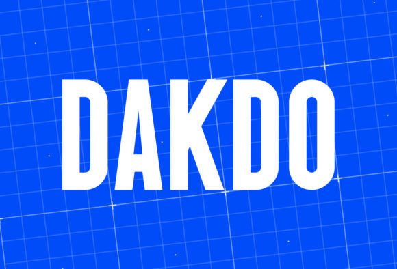 Dakdo: The Dynamic Typeface for High-Energy Campaigns