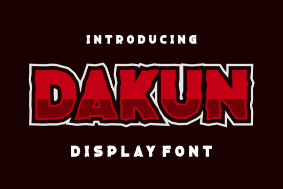 Dakun: The Premium Display Font for Scroll-Stopping Visuals