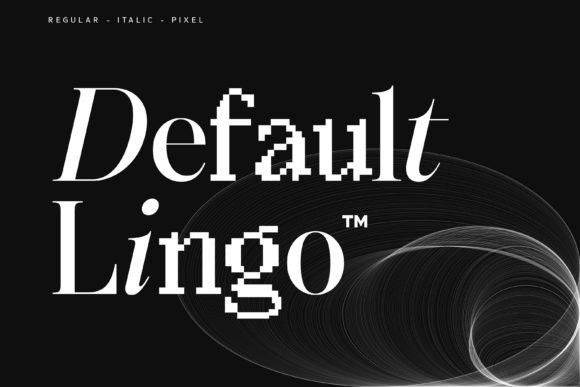 Default Lingo: The Display Typeface for Modern Digital Branding