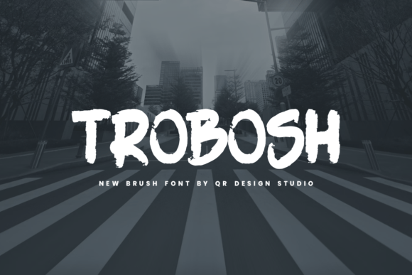 Discovering Trobosh: A Brush Display Font for Modern Editorial Design