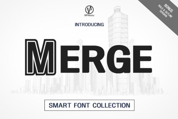 Enhance Your Editorial Design with the Merge Font