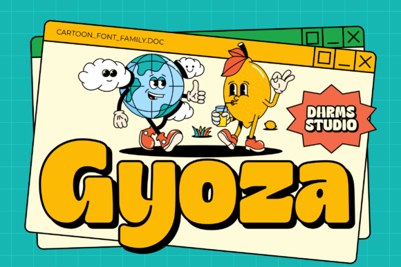 Gyoza Font for Handmade Creations