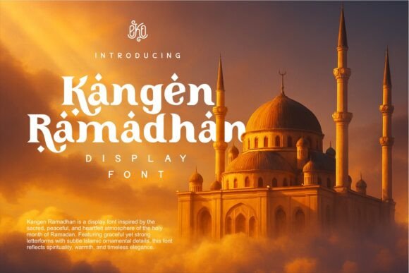 Kangen Ramadhan: An Elegant Arabic Serif for Sophisticated Branding