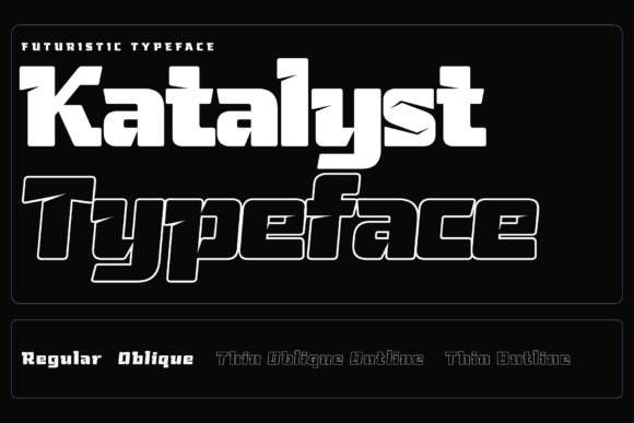 Katalyst: The Dynamic Typeface That Elevates Small Business Branding