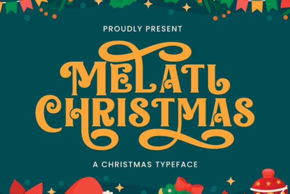 Melati Christmas Typeface Review for Festive Web Design