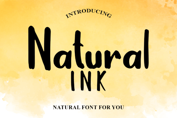 Natural Ink: The Display Typeface That Elevates Campaign Creativity
