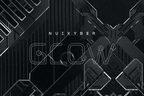 Nuixyber Glow: The Future-Ready Display Font for Handmade Creators