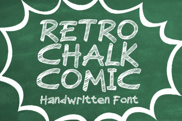 Retro Chalk Comic: A Font That Adds Personality to Your Brand