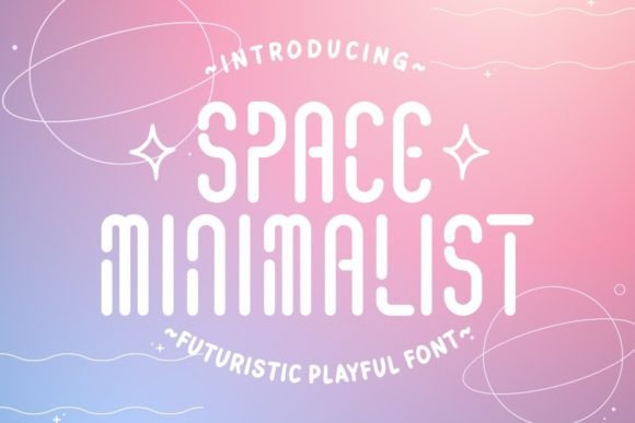 Space Minimalist: The Cosmic Typeface for Bold Campaigns
