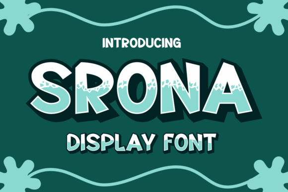 Srona: A Unique Display Font for Bold Brand Identity