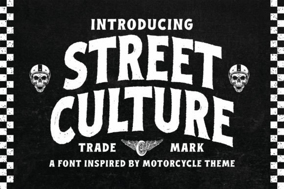 Street Culture: A Rustic Serif Font for Authentic Branding