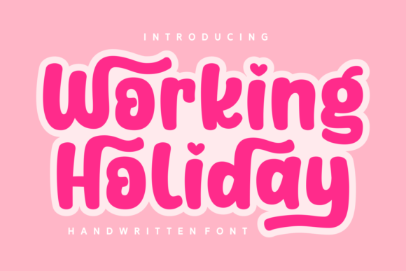 Working Holiday: The Playful Typeface That Transforms Digital Layouts